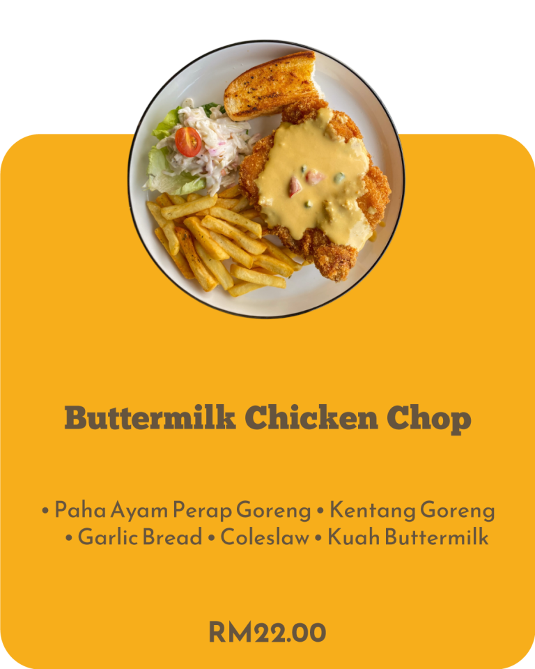 Buttermilk Chicken Chop