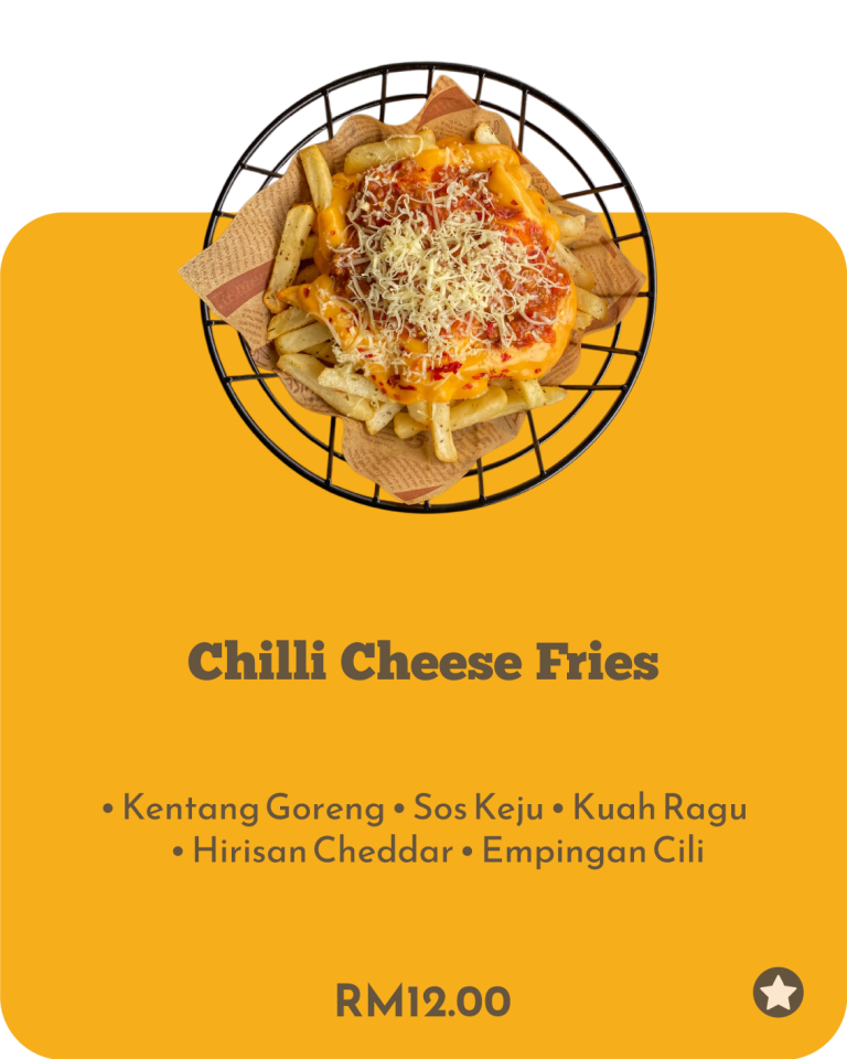 Chilli Cheese Fries