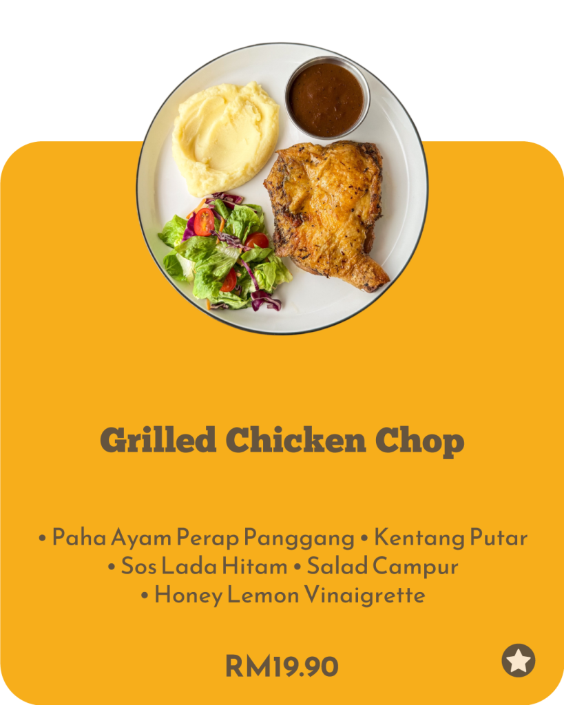 Grilled Chicken Chop