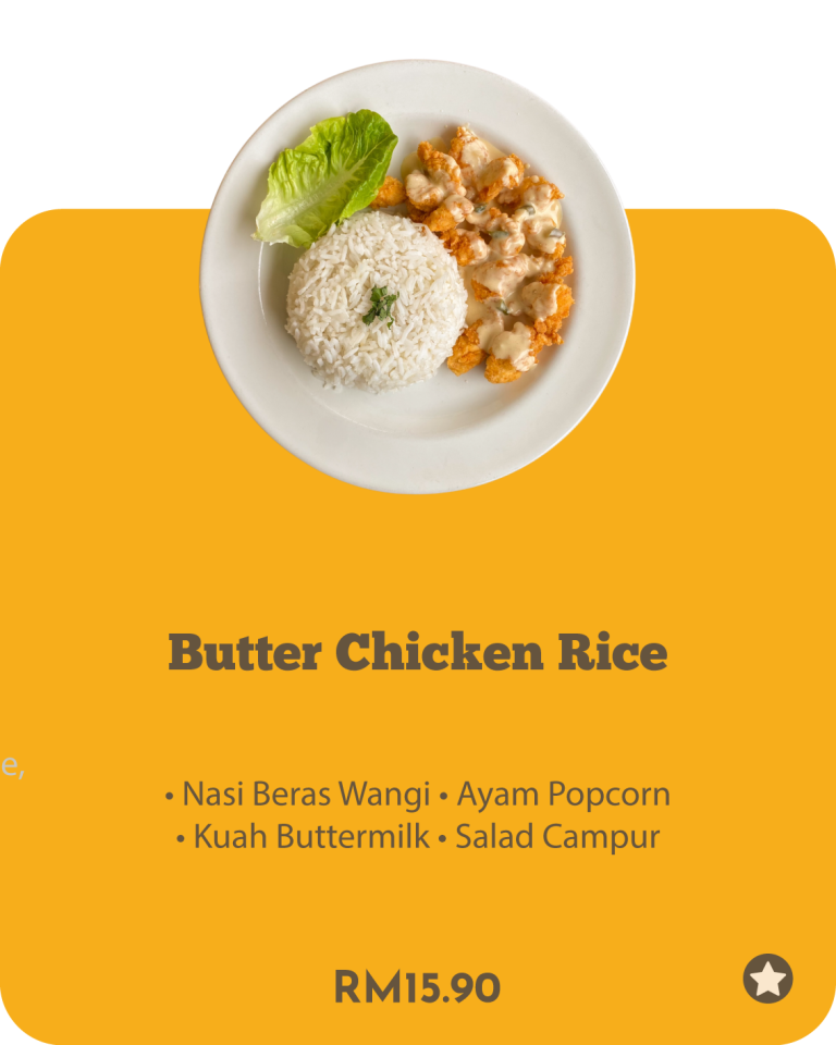 Butter Chicken Rice