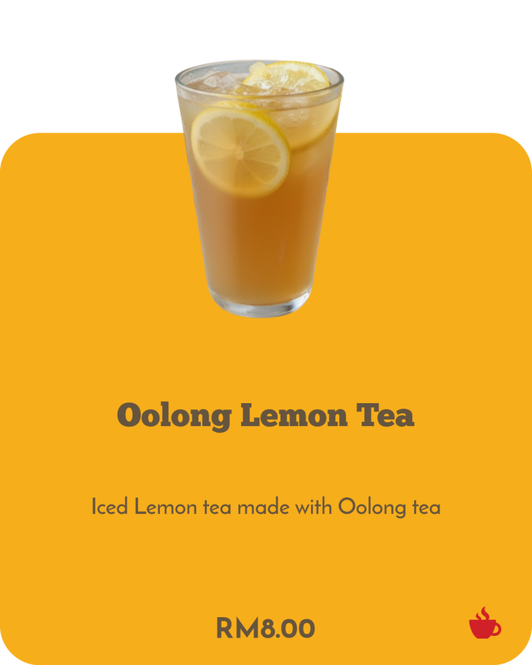 Oolong Lemon Tea