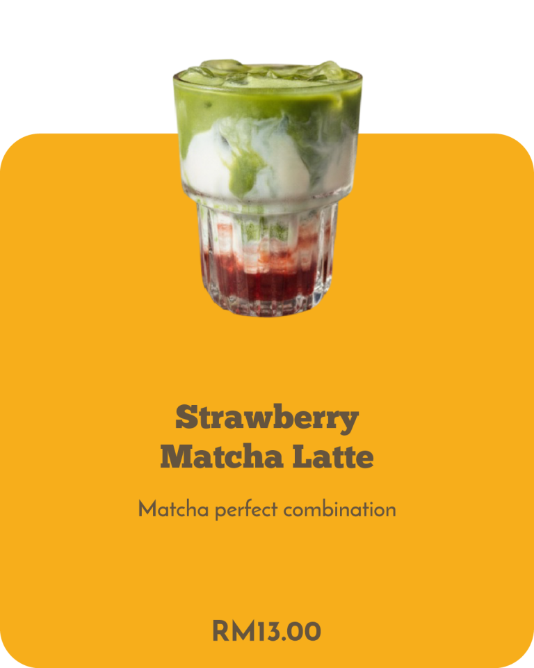 Strawberry Matcha Latte