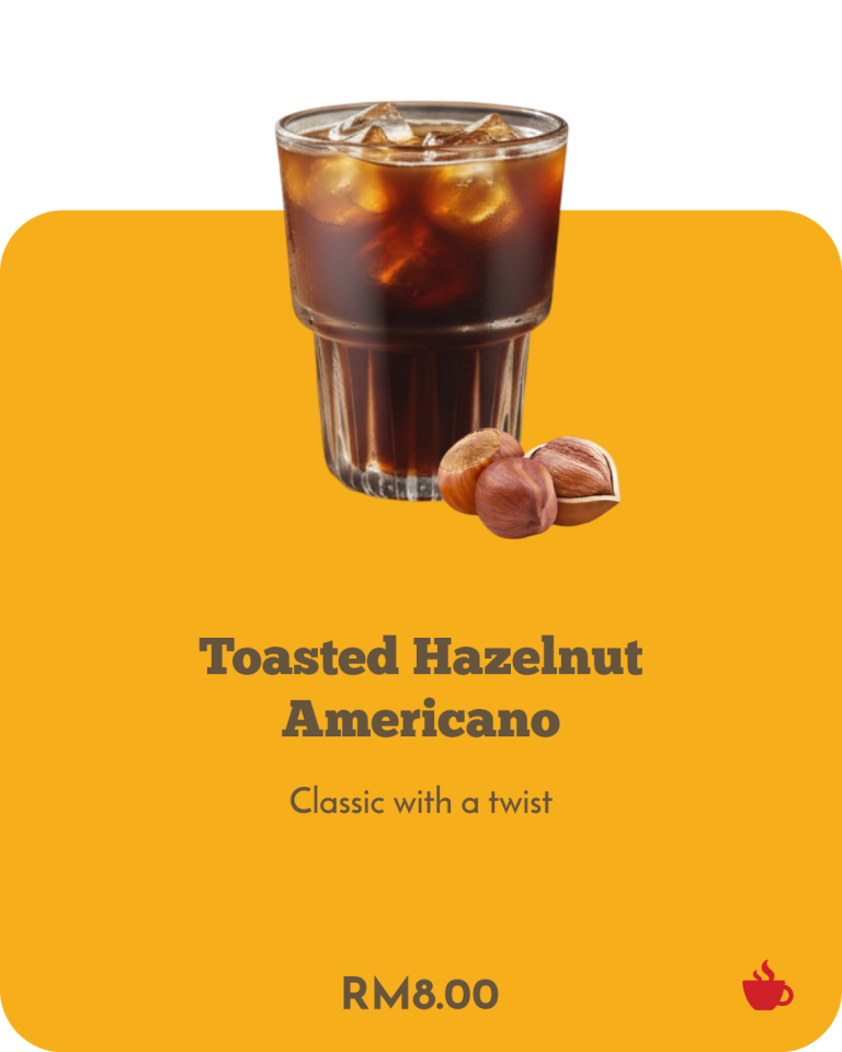 Toasted Hazelnut Americano